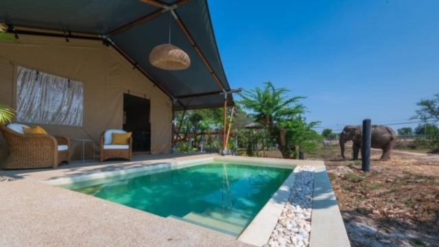 Elephant View Camp Ban Huai Thawai 外观 照片